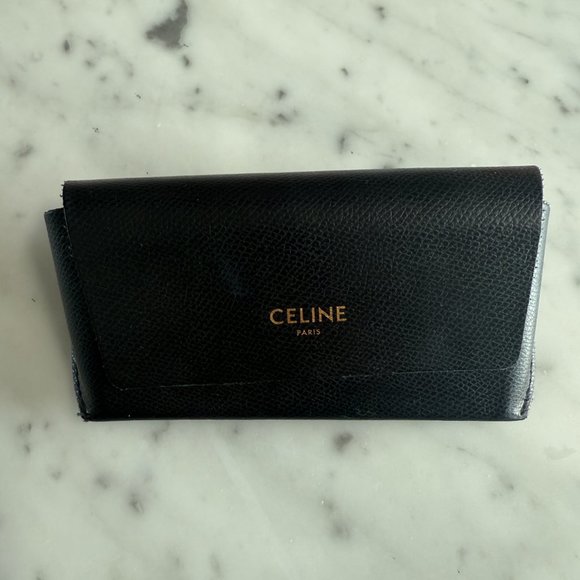 Celine Eyewear Triomphe Metal 01 oval sunglasses SILVER - Picture 6 of 6